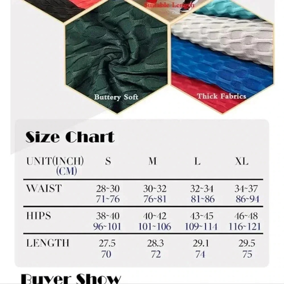 Butt Lifting Leggings for Women Tummy Control Workout Yoga Pants High Waist EUC - Picture 14 of 14